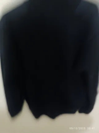 Jersey Lacoste Negro y Azul