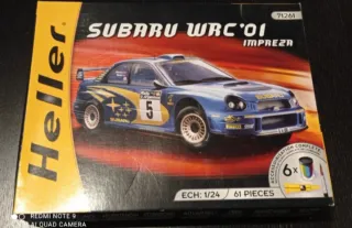 Maqueta Heller Subaru WRC '01 Impreza 1/24