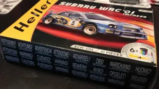 Maqueta Heller Subaru WRC '01 Impreza 1/24