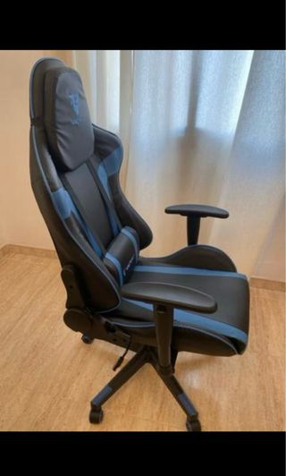 Silla Gaming Tempest Negra y Azul