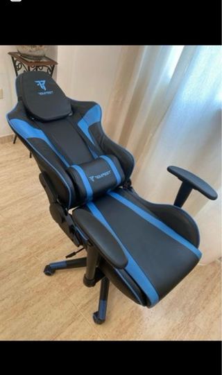 Silla Gaming Tempest Negra y Azul