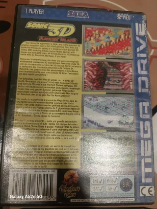 Sonic 3D Blast Mega Drive Sega