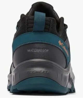 Zapatillas Trail Hombre Columbia Negras/Teal