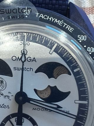 Orologio Swatch Moonswatch Moonshine Gold Snoopy palomitas