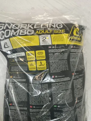 Máscara y Tubo de Buceo CRESSI Perla