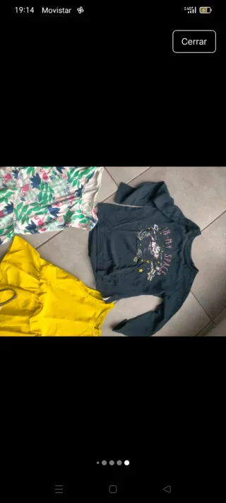 Lote Ropa Niña 5 Años