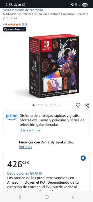 Nintendo Switch OLED Edizione Pokémon