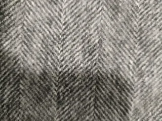 Bufanda Alex Begg espiga 100% lana nueva