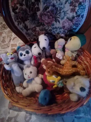 Lotto 12 peluche assortiti