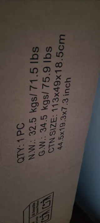 Escritorio HOMCOM Apilable con Ruedas