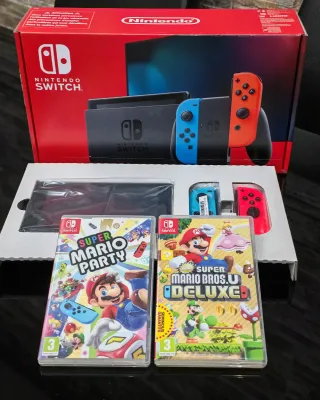Nintendo Switch + 10 Giochi + Accessori