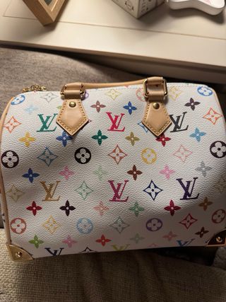 Bolso Louis Vuitton Multicolor Blanco