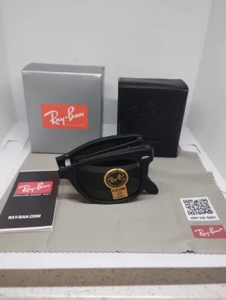 Occhiali Ray-Ban Wayfarer Folding Neri