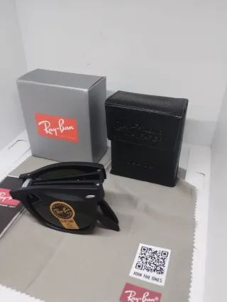 Occhiali Ray-Ban Wayfarer Folding Neri