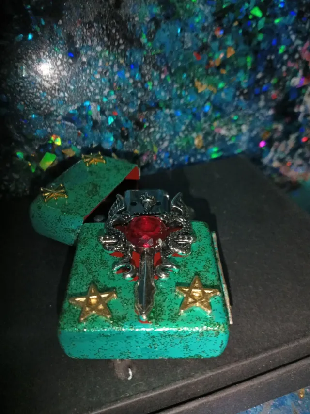 Mechero tipo Zippo Hasta la victoria de Thor