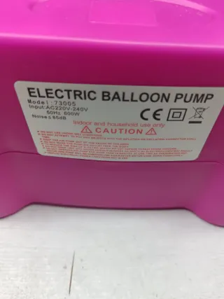 Bomba Aire Eléctrica Portátil 600W