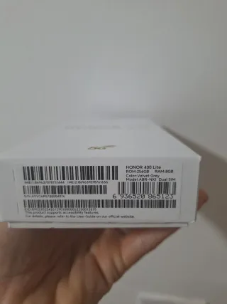 Móvil Honor 400 Lite Dorado. Sin uso. Nuevo