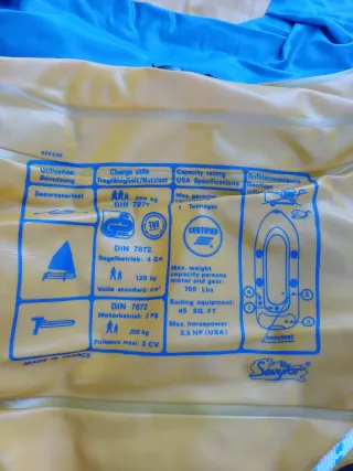 Barca hinchable Sevylor CARAVELLE K86 GT