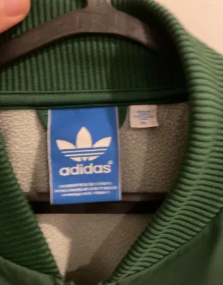 Chaqueta Adidas Verde y Negra