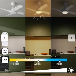 Ventilador de Techo Inspire Siroco Blanco