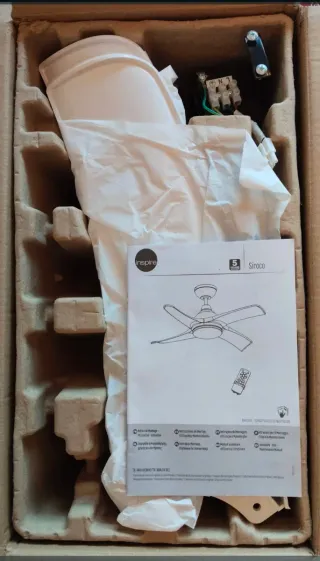 Ventilador de Techo Inspire Siroco Blanco