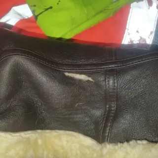 Cazadora Aviador Green Coast Piel