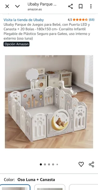 Parque de juegos infantil corralito