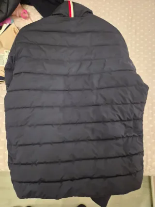 Chaqueta acolchada azul marino hombre Purificación