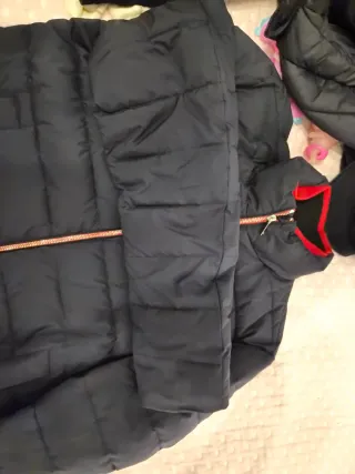 Chaqueta acolchada azul marino hombre Purificación