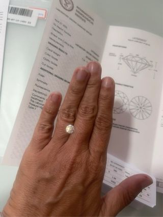 Diamante 1.39ct IGI Certificado Laboratorio