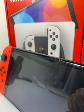 Nintendo Switch OLED Blanca y Azul