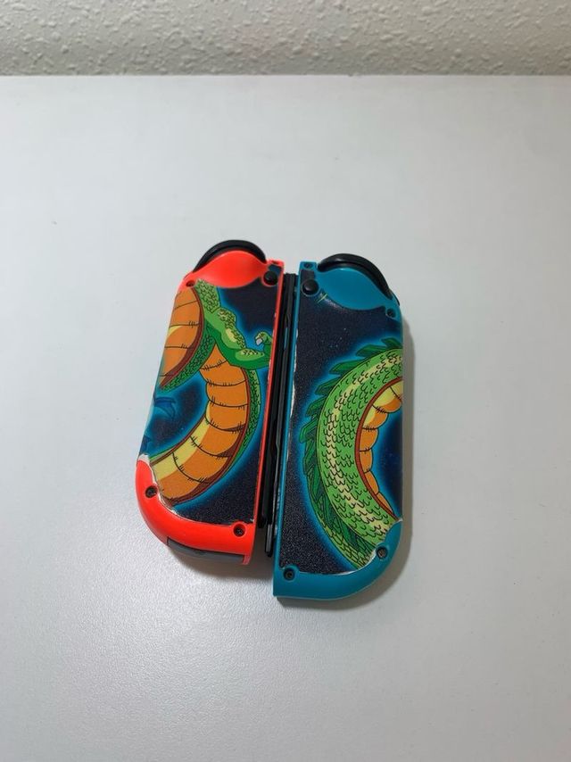 Joycons Nintendo Switch Dragon Ball