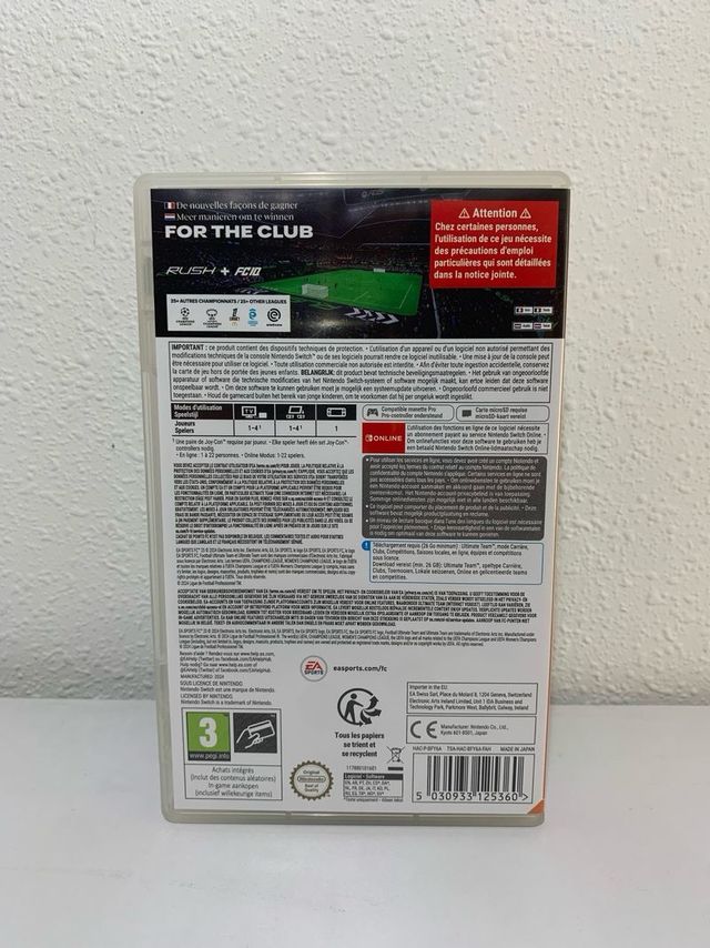 FC 25 Nintendo Switch