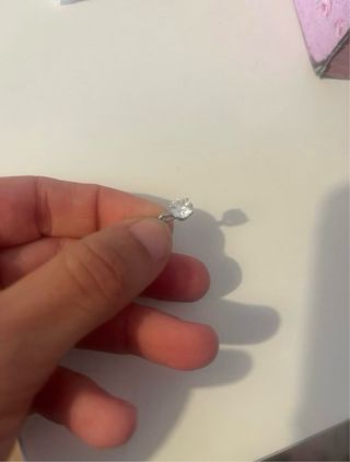 Colgante Oro Blanco Diamante 1.01ct