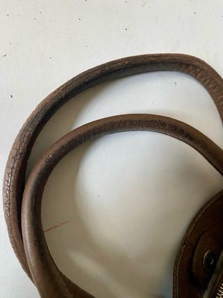 Borsa Jackyceline vera pelle marrone