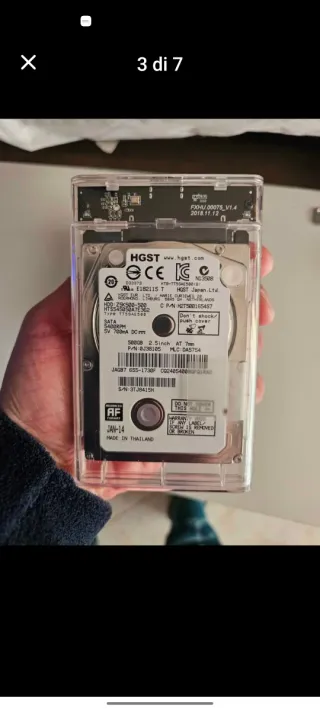 Disco Duro 320gb GB PS2 2.5 SATA Con caja completa