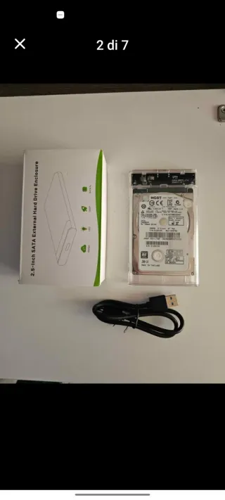 Disco Duro 320gb GB PS2 2.5 SATA Con caja completa