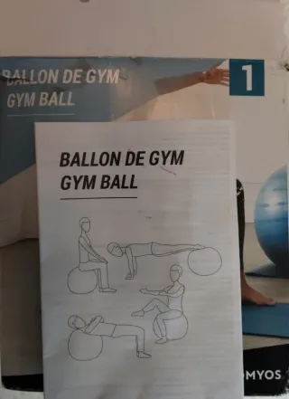 Balón de Gimnasia Domyos Decathlon 55cm