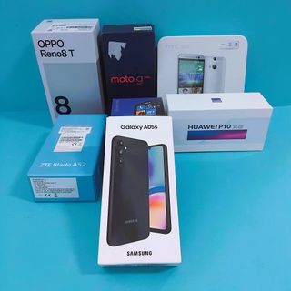 Scatole di telefoni: Huawei, Nokia, Oppo, Samsung..