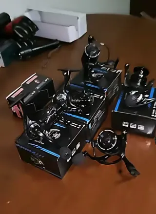 Carrete pesca spinning