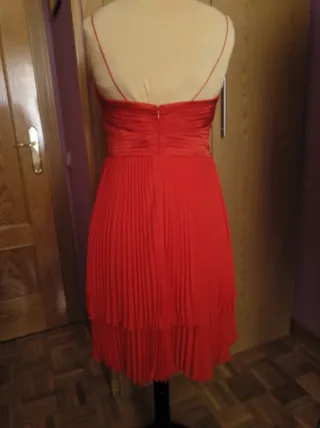 Vestido rojo Roberto Verino