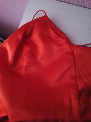 Vestido rojo Roberto Verino