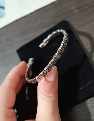 Bracciale Argento 925 Fiori roselline