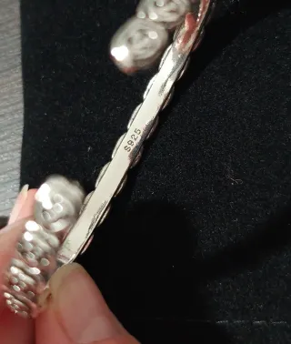 Bracciale Argento 925 Fiori roselline