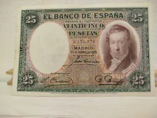 Billete 25 Pesetas Banco de España 1931