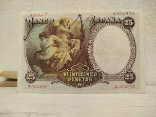 Billete 25 Pesetas Banco de España 1931