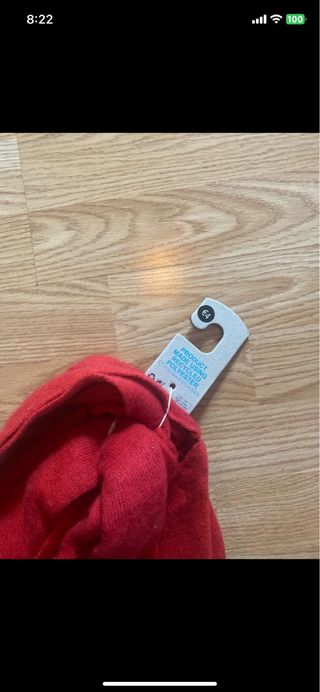 Sciarpa rossa da donna