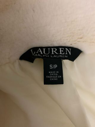 Chaqueta de pelo Ralph Lauren mujer