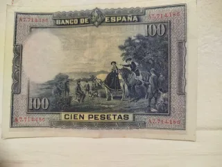 Billete 100 Pesetas Banco de España 1928