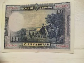 Billete 100 Pesetas Banco de España 1928